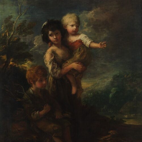 Cottage Children (The Wood Gatherers)