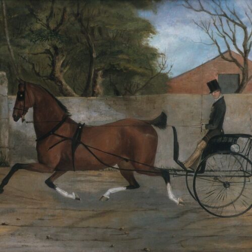 Portrait of a Gentleman in a Carriage