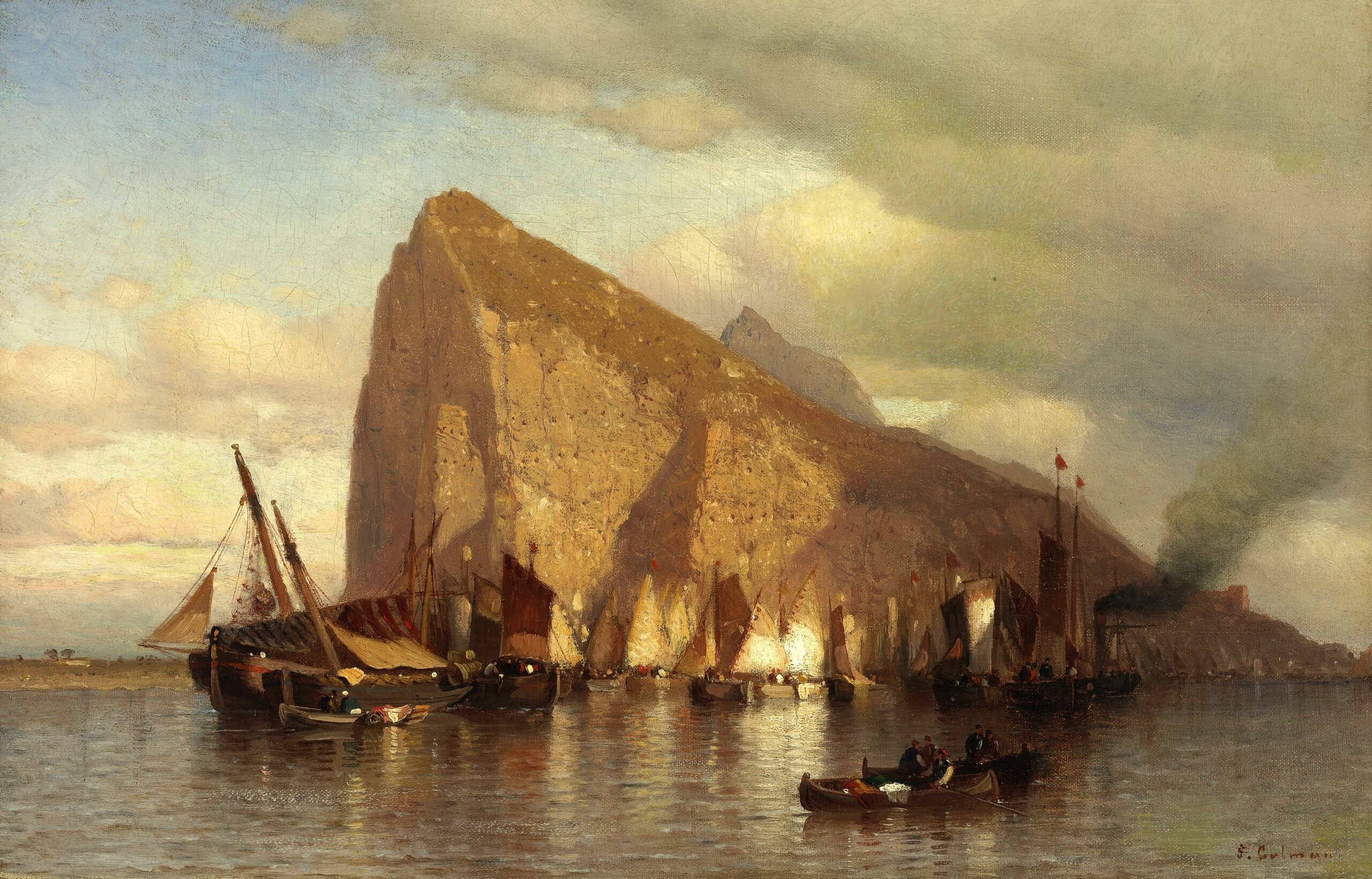 Clearing Storm at Gibraltar