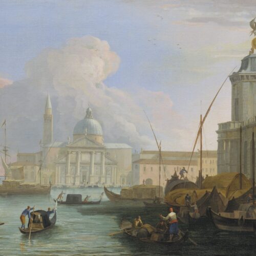 The Bacino, Venice, with the Dogana and a Distant View of the Isola di San Giorgio