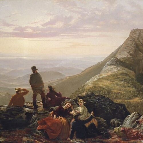 The Belated Party on Mansfield Mountain